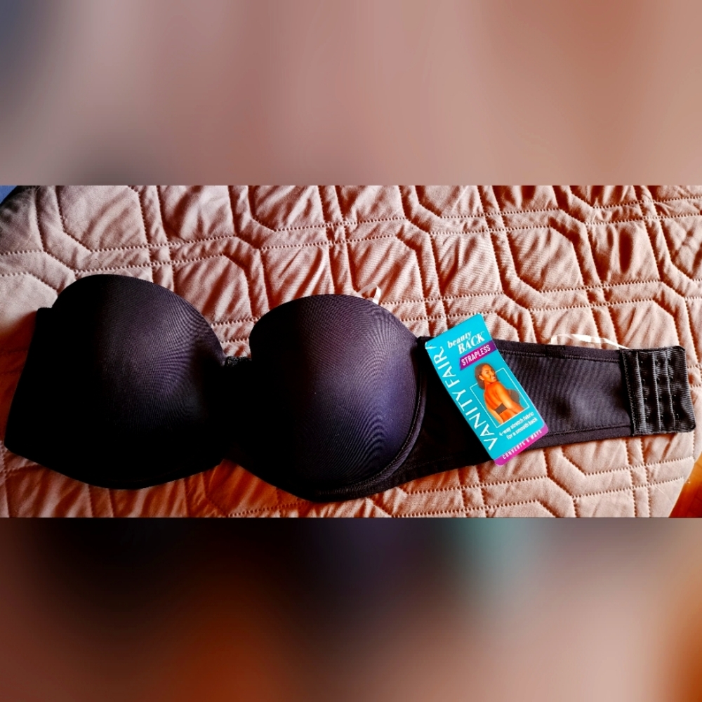 Vanity Fair strapless bra 36C